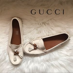 Authentic GUCCI Bamboo Tassel Loafers